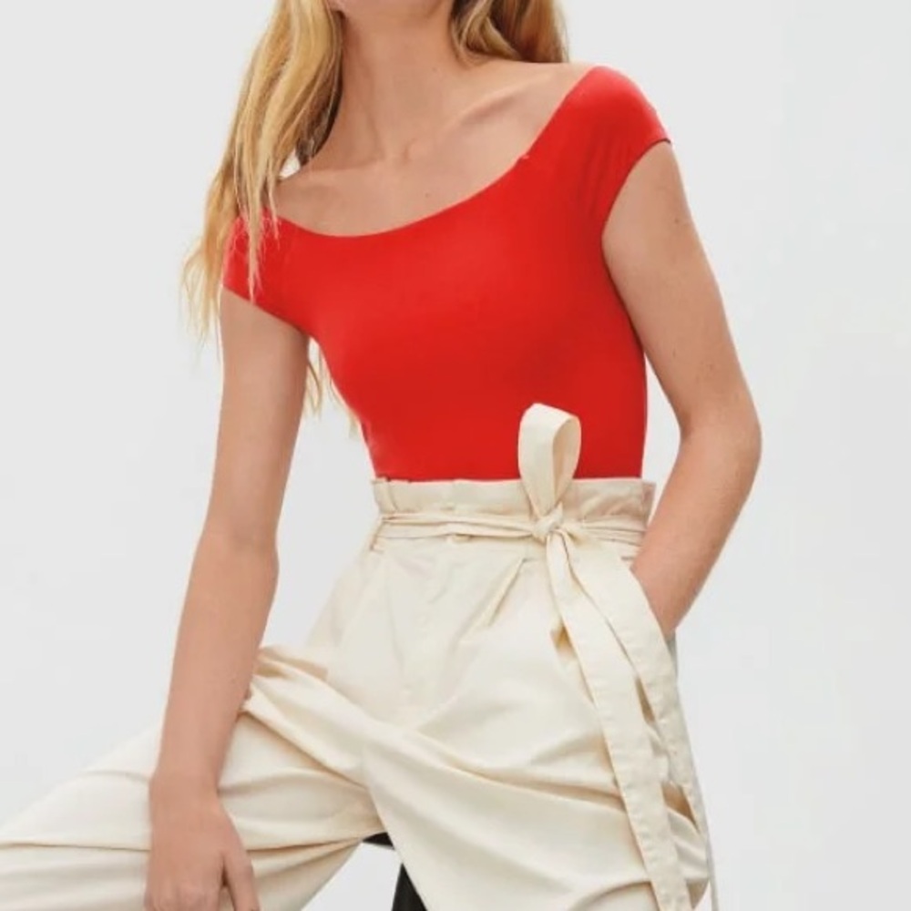 Everlane Red Women's Bodysuit